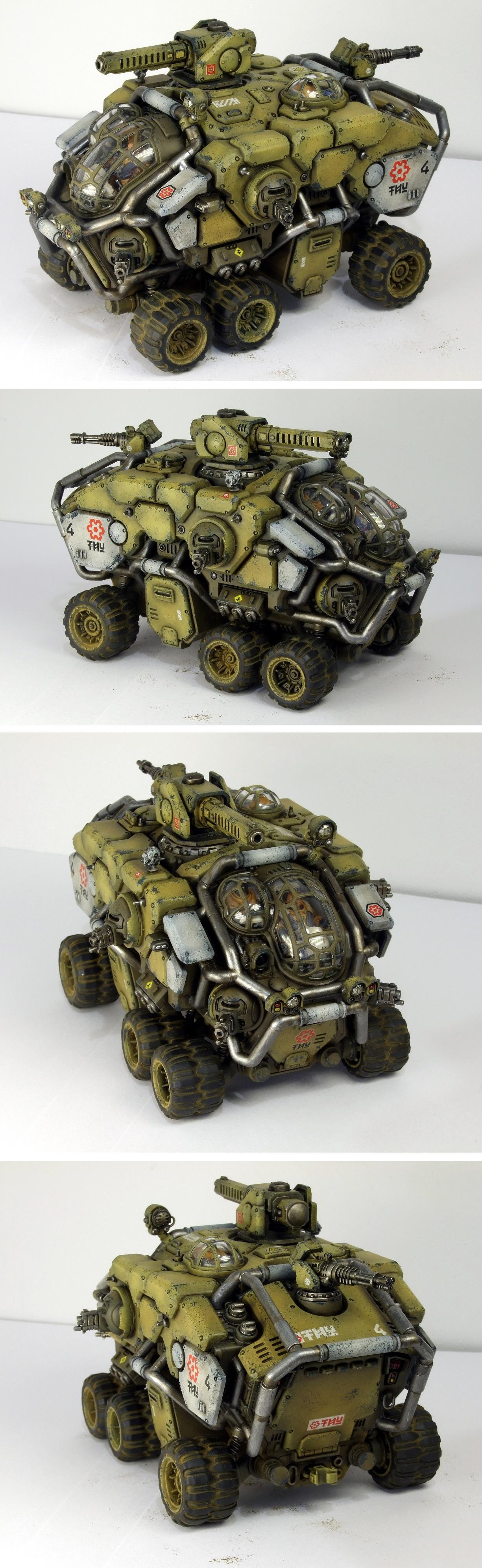 Hekaton, Land Fortress, Leagues Of Votann, Squats, Votann Hekaton